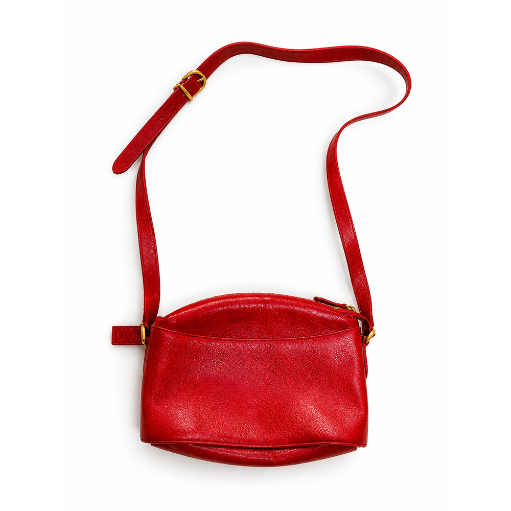 VINTAGE COACH Red Purse Handbag Pocketbook